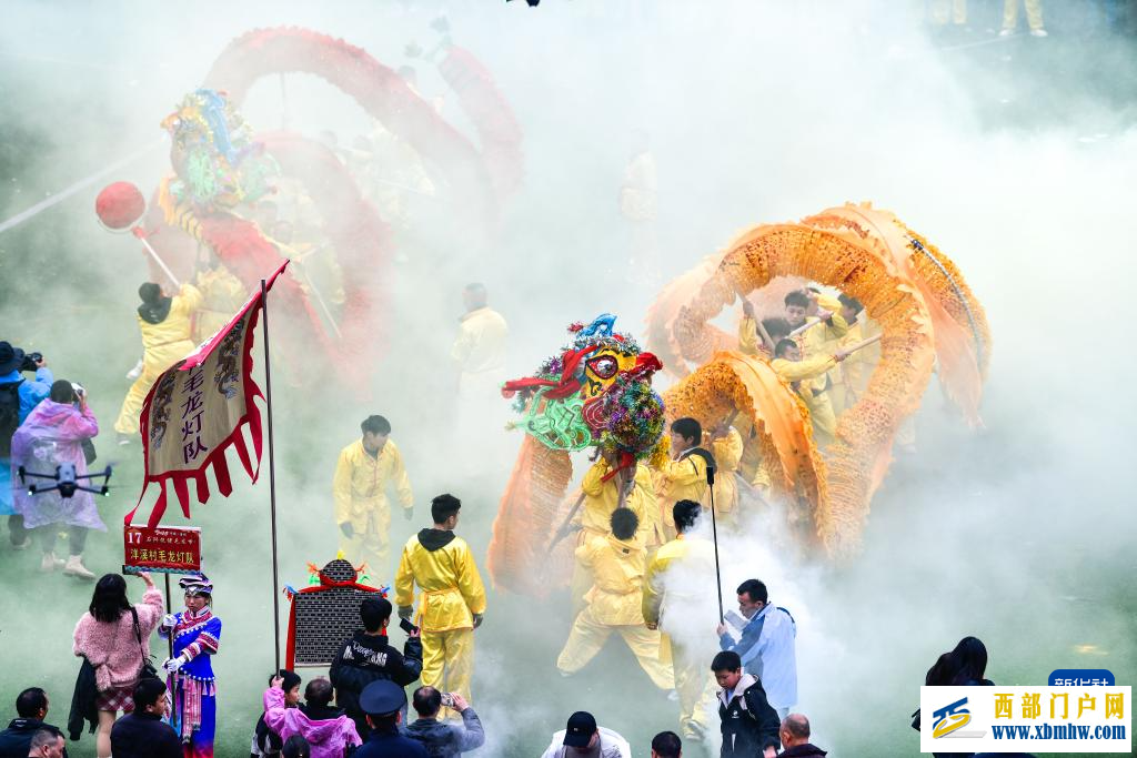 贵州石阡：仡佬毛龙节 群龙贺新春(图6)