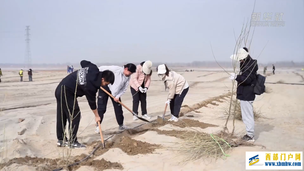 新疆和田市：不负好春光 添绿正当时