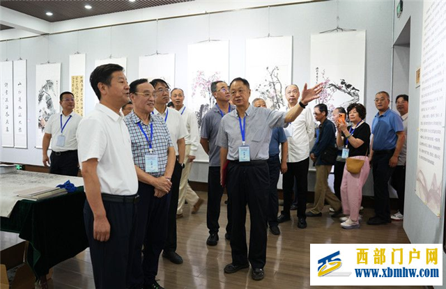 纪念津甘东西部协作三十周年书画作品交流展在天水开展(图3)